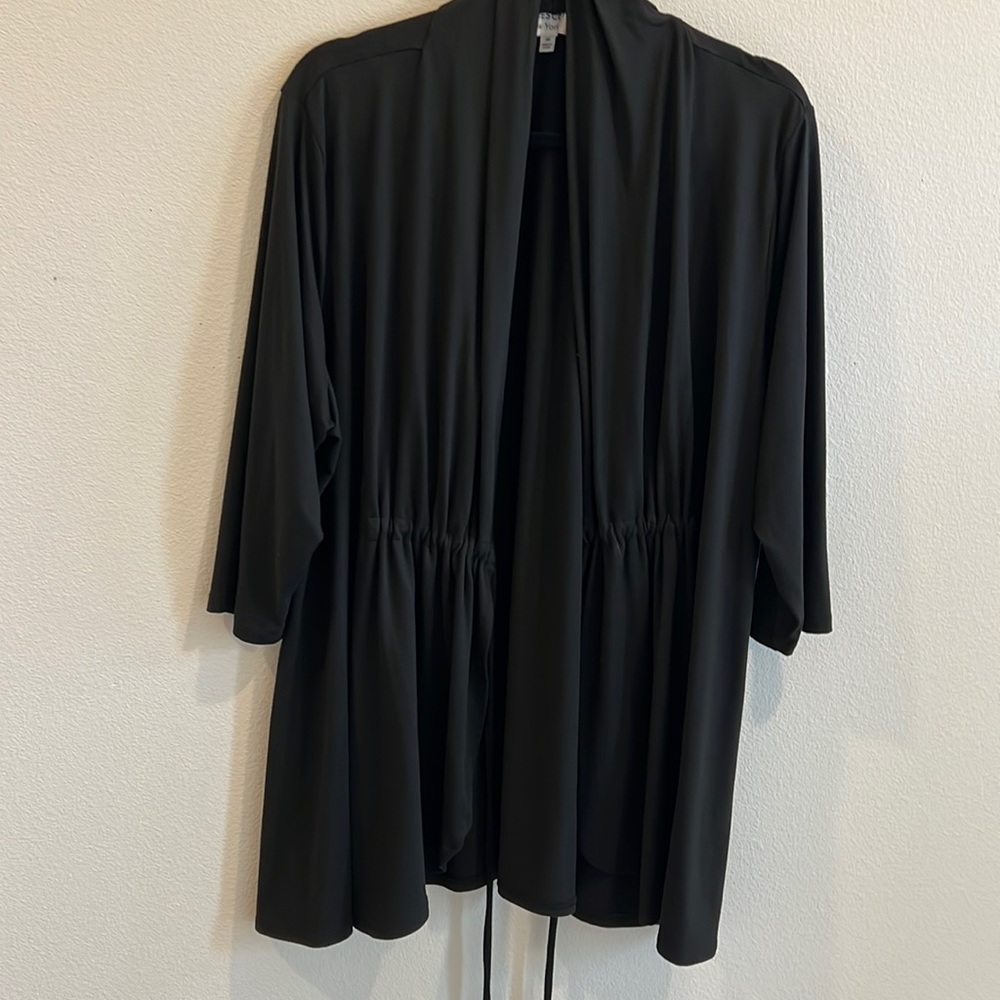 Dia & Co Prescott Black Cardigan